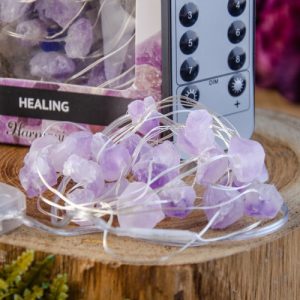 Amethyst String Lights at DreamingGoddess.com