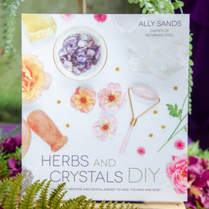 Herbs and Crystals DIY Book at DreamingGoddess.com