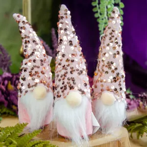 Gnome with Sequin Hat at DreamingGoddess.com