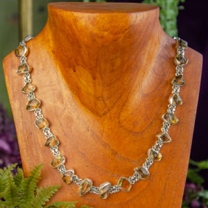 Citrine Necklace at DreamingGoddess.com