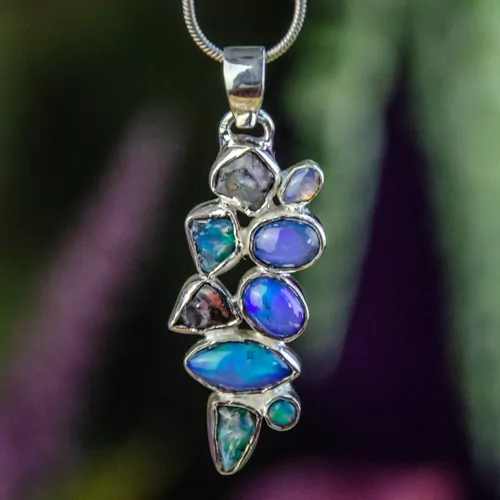 Pendant ~ Opal, Ethiopian ~ Dreaming Goddess