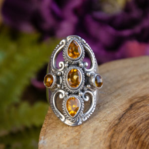 Citrine Ring at DreamingGoddess.com