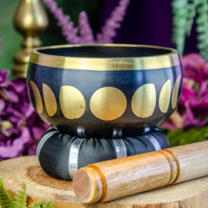 Moon Phase Singing Bowl at DreamingGoddes.com