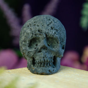 Lava Stone Skull at DreamingGoddess.com