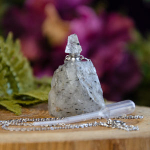 Tourmalated Quartz Potion Bottle at DreamingGoddess.com