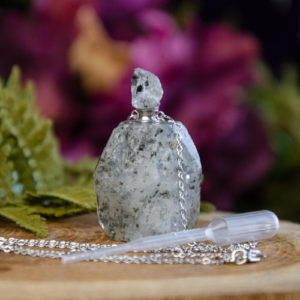 Tourmalated Quartz Potion Bottle at DreamingGoddess.com