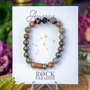 Aquarius Zodiac Bracelet at DreamingGoddess.com