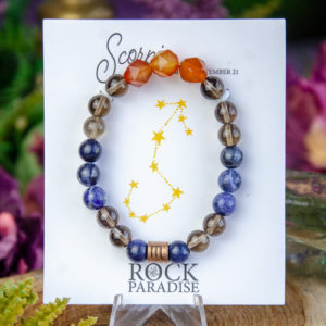 Scorpio Zodiac Bracelet at DreamingGoddess.com