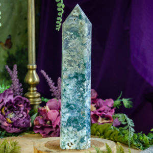 Moss Agate Tower at DreamingGoddess.com