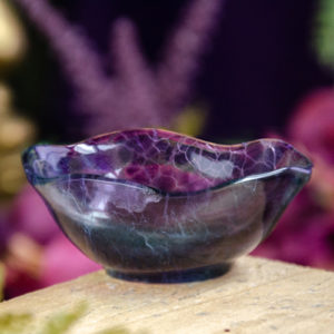 Fluorite Fluted Bowl at DreamingGoddess.com