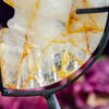 Golden Healer Crescent Moon with Stand at DreamingGoddess.com