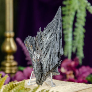 Raw Black Kyanite at DreamingGoddess.com