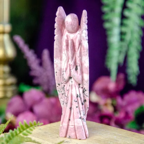 Peruvian Pink Opal Angel at DreamingGoddess.com