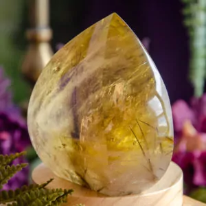 Rutilated Smoky Citrine Free Form at DreamingGoddess.com