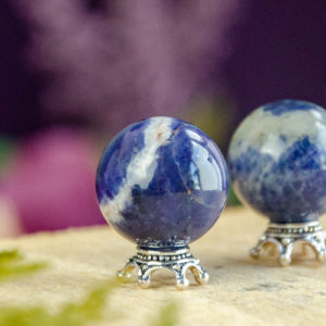 Sodalite Mini Sphere at DreamingGoddess.com