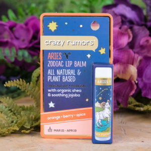 Aries Zodiac Lip Balm at DreamingGoddess.com