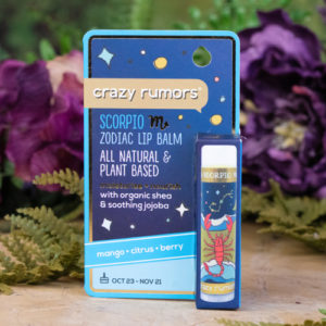 Scorpio Zodiac Lip Balm at DreamingGoddess.com