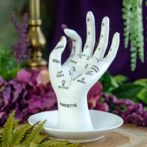 Palmistry Hand Ring Holder, Jewelry Holder at DreamingGoddess.com