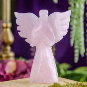 Rose Quartz Angel at DreamingGoddess.com