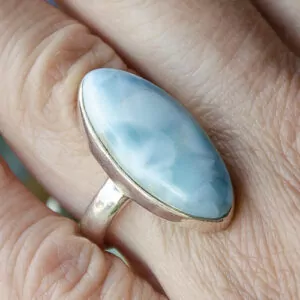 Larimar Ring at DreamingGoddess.com