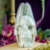 Caribbean Calcite Winged Skull at DreamingGoddess.com