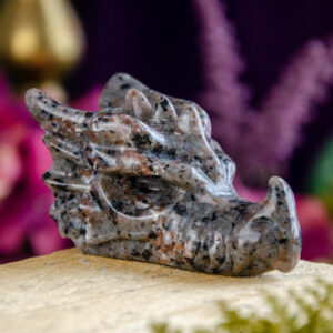 Yooperlite Dragon Skull at DreamingGoddess.com