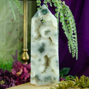 Moss Agate Tower at DreamingGoddess.com