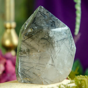 Tourmalated Quartz Point at DreamingGoddess.com