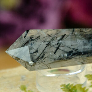 Tourmalated Quartz Double Terminated Point at DreamingGoddess.com