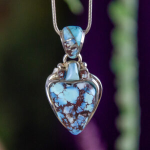 Kazakhstan Turquoise Pendant at DreamingGoddess.com