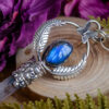 Clear Quartz and Labradorite Pendant at DreamingGoddess.com