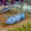 Sodalite Egyptian Stone Pendulum at DreamingGoddess.com