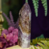 Amethyst with Cacoxenite Tower at DreamingGoddess.com