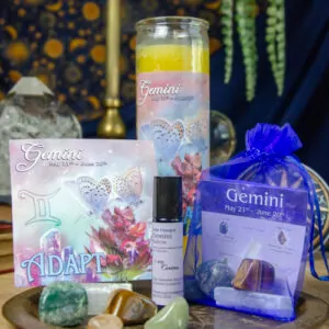 Gemini Zodiac Set, Zodiac Wellness Kit at DreamingGoddess.com