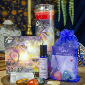 Leo Zodiac Set, Zodiac Wellness Kit at DreamingGoddess.com