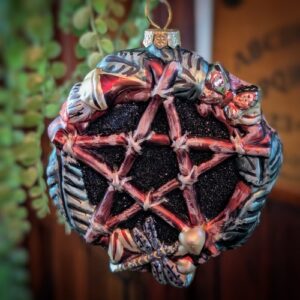 Woodland pentagram ornament at dreaminggoddess.com