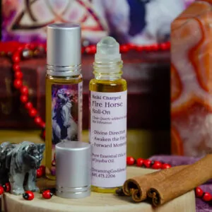 fire horse roll-on at the dreaminggoddess.com