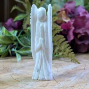 Carved Marble Angel @dreaminggoddess.com