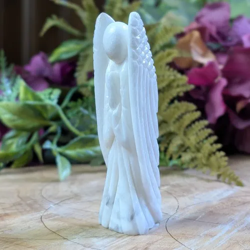 marble carved angel @dreaminggoddess.com