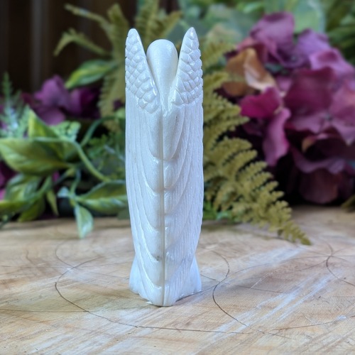 marble carved angel @dreaminggoddess.com