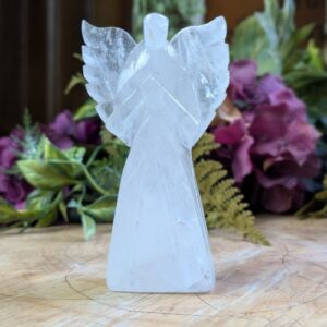 Carved Quartz Angel @dreaminggoddess.com