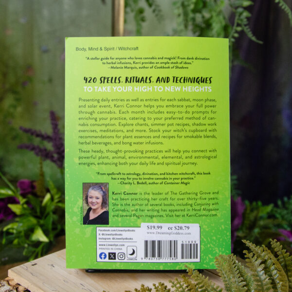420 Days of Weed Witchery by Kerri Connor at DreamingGoddess.com