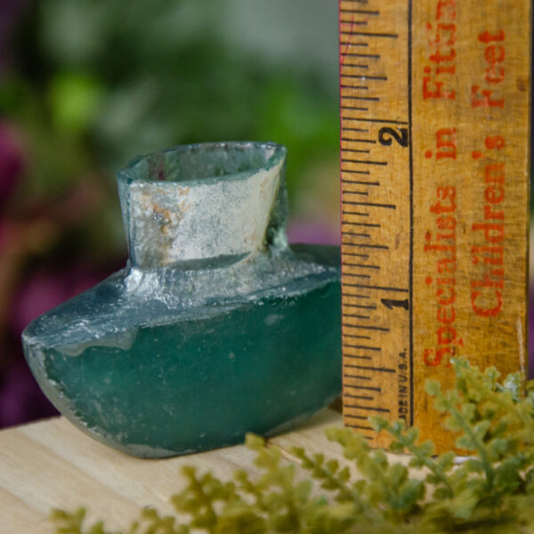 Roman glass bottle at DreamingGoddess.com