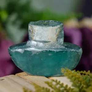 Roman glass bottle at DreamingGoddess.com
