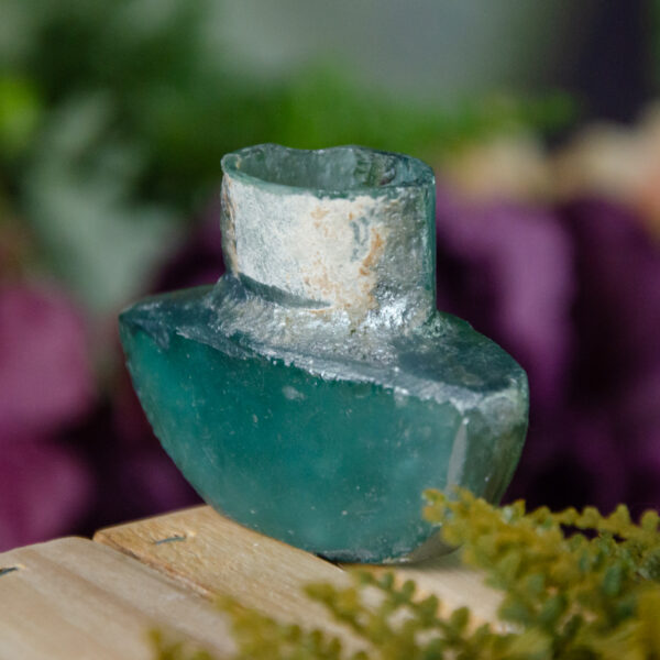 Roman glass bottle at DreamingGoddess.com