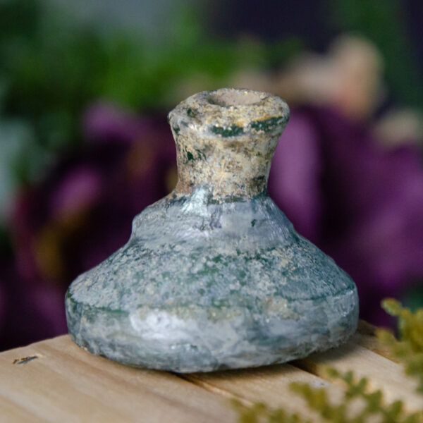 Roman glass bottle at DreamingGoddess.com
