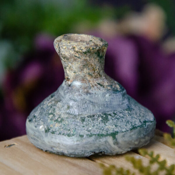Roman glass bottle at DreamingGoddess.com