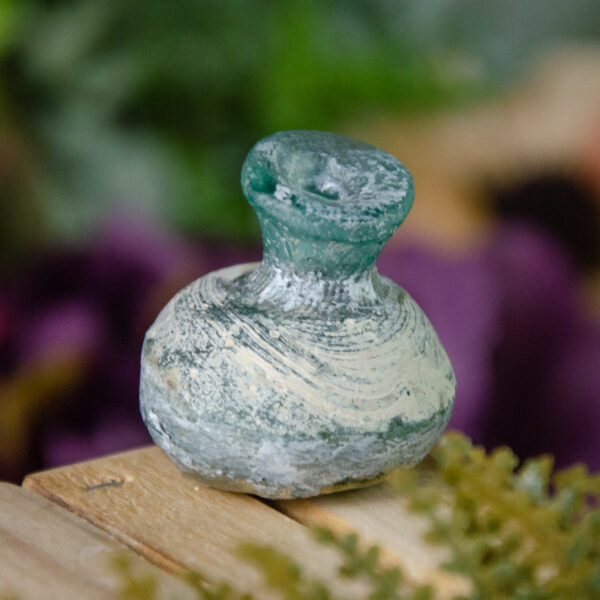 Roman glass bottle at DreamingGoddess.com