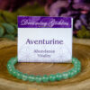 Aventurine Beaded Bracelet at dreaminggoddess.com