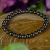 Smoky quartz beaded bracelet at dreaminggoddess.com